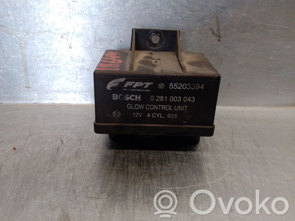 Alfa Romeo Mito Glow plug pre-heat relay 