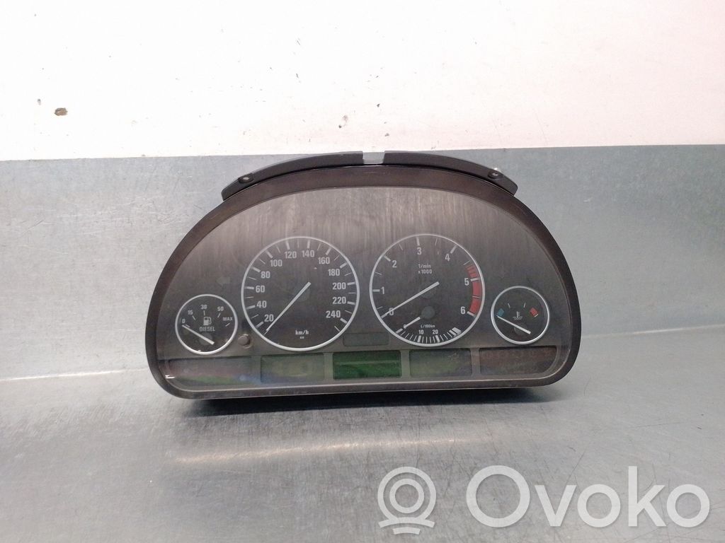 BMW 5 E39 Tachimetro (quadro strumenti) 