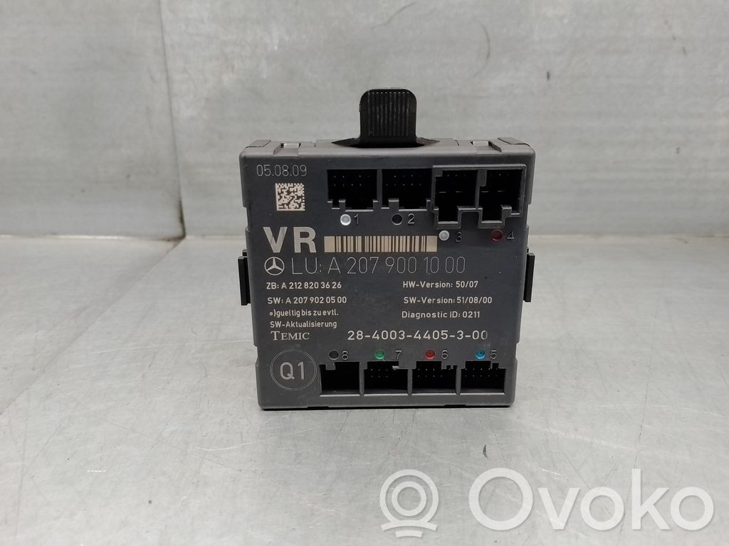 Mercedes-Benz E W212 Alte unități/module de control 