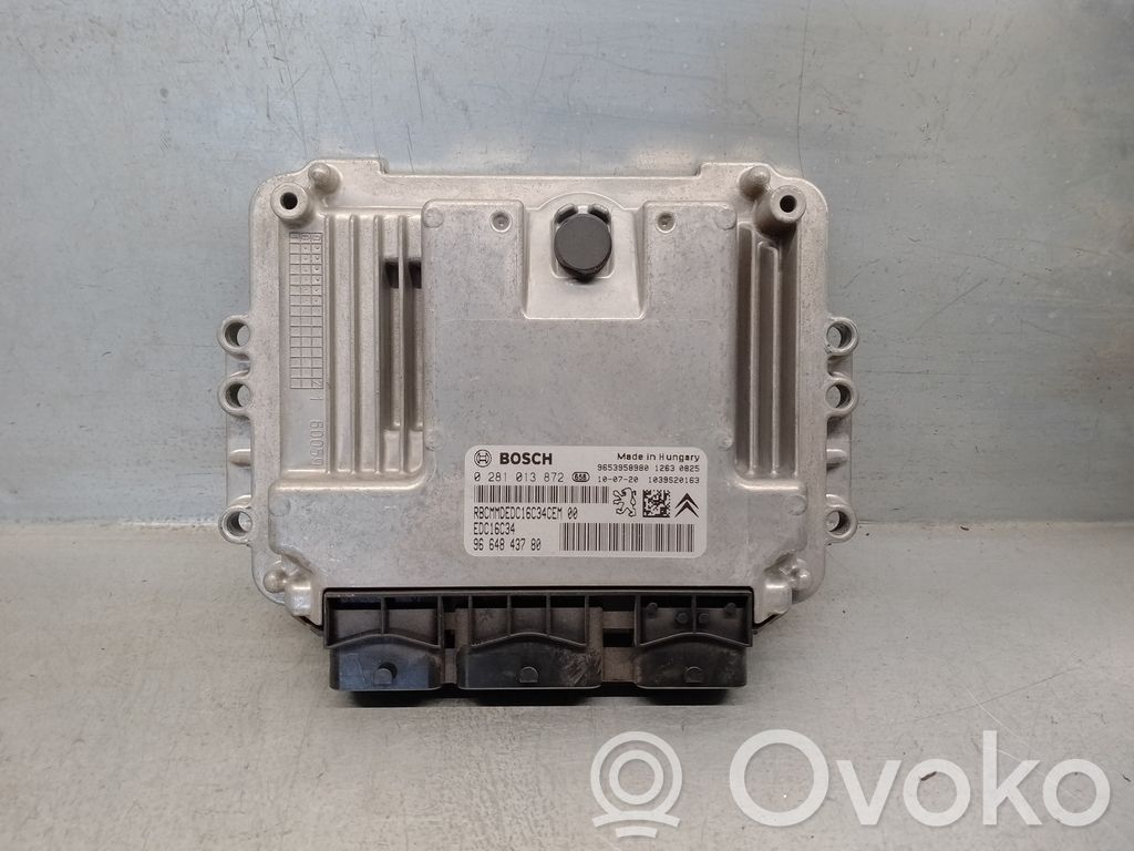 Citroen Berlingo Moottorin ohjainlaite/moduuli