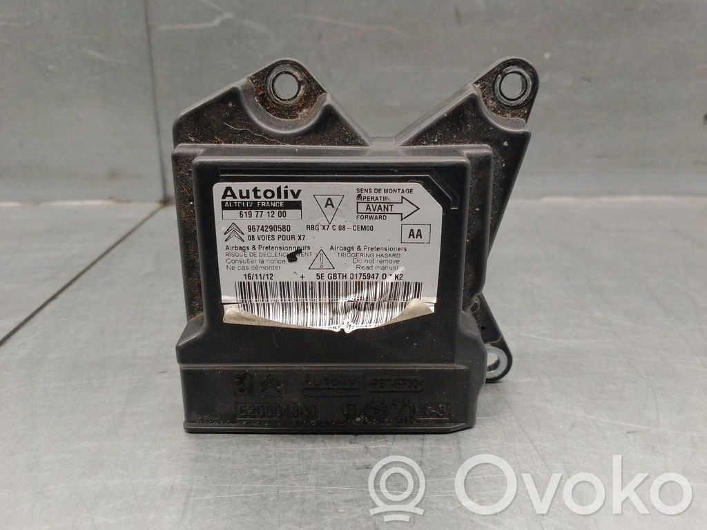 Citroen C5 Sterownik / Moduł Airbag 