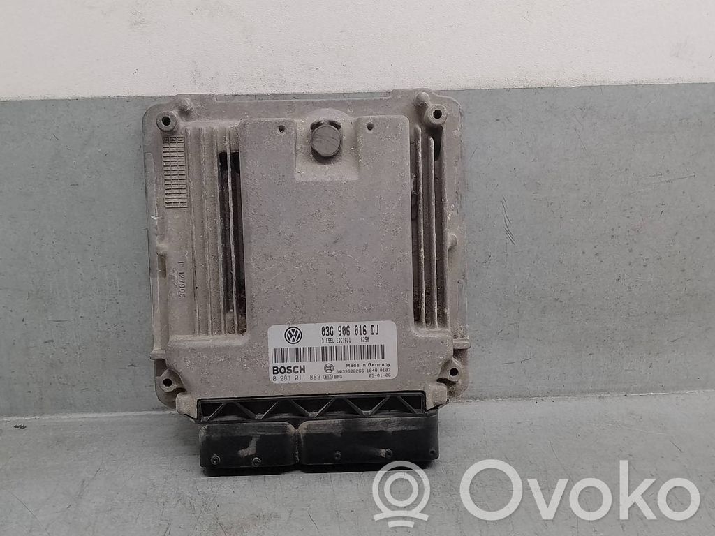 Skoda Octavia Mk2 (1Z) Centralina/modulo del motore