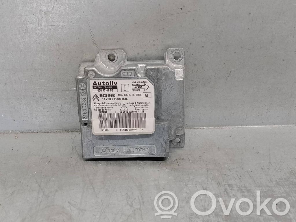 Citroen C4 I Picasso Sterownik / Moduł Airbag 