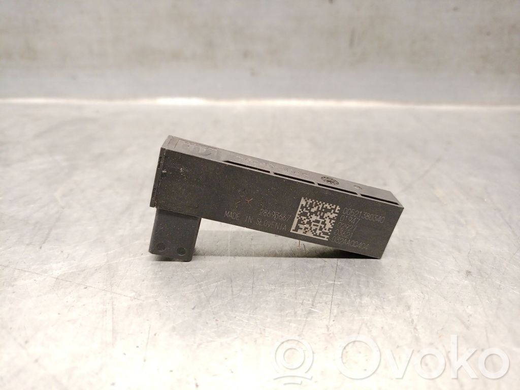 Fiat 500E Radion antenni 