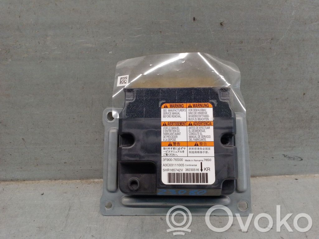 Suzuki Vitara (LY) Unidad de control/módulo del Airbag 