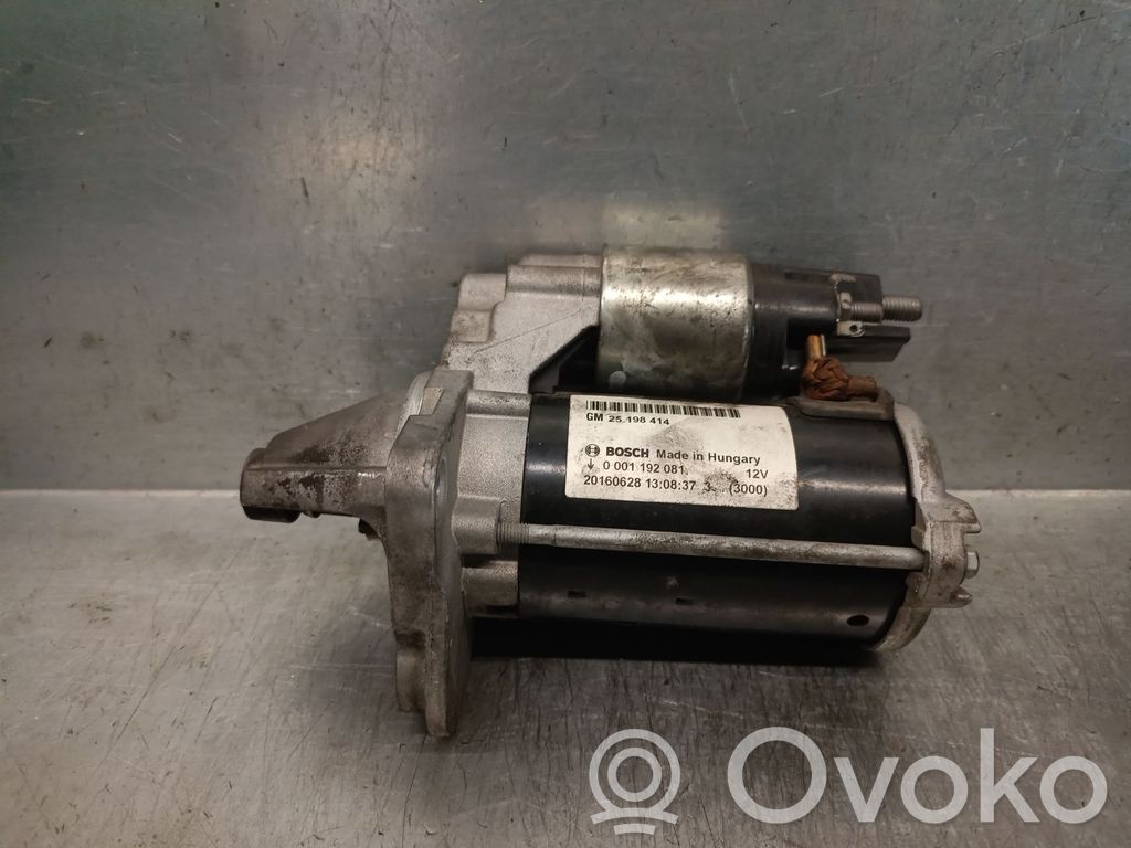 Opel Mokka Electromotor 