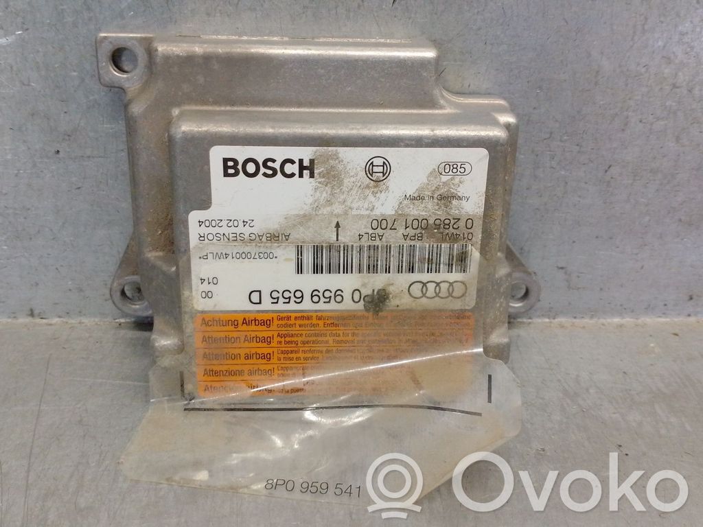 Audi A3 S3 8P Sterownik / Moduł Airbag 