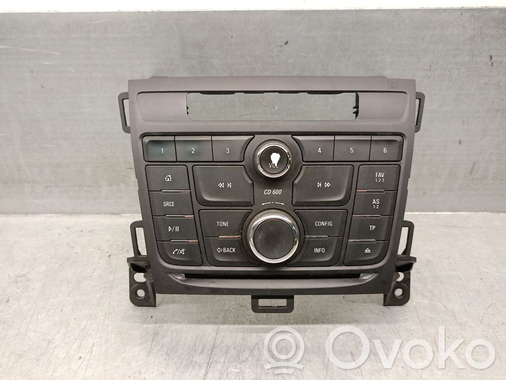 Opel Zafira C Interrupteur / bouton multifonctionnel 