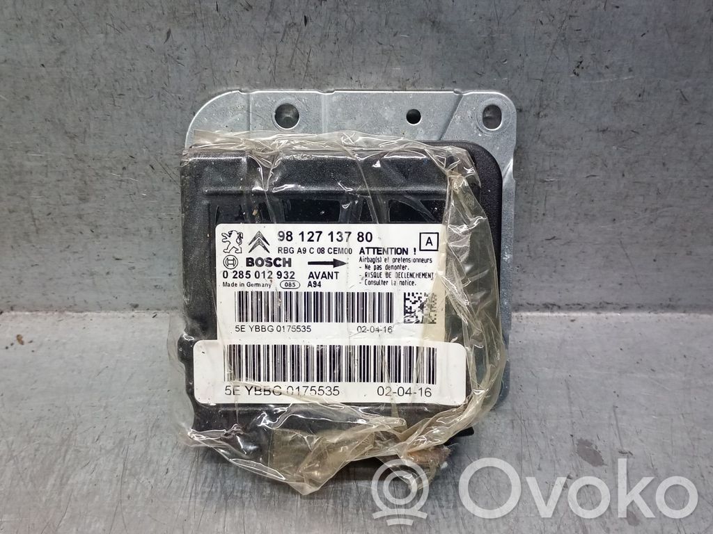 Peugeot 2008 I Centralina/modulo airbag