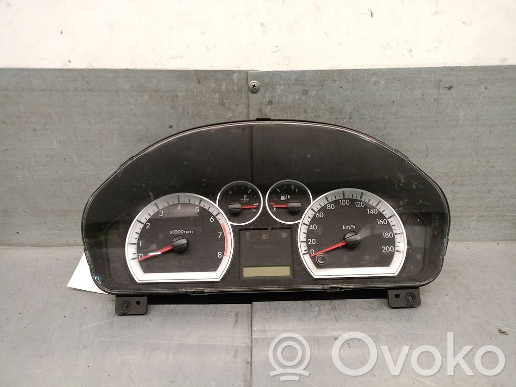 Chevrolet Aveo Compteur de vitesse tableau de bord