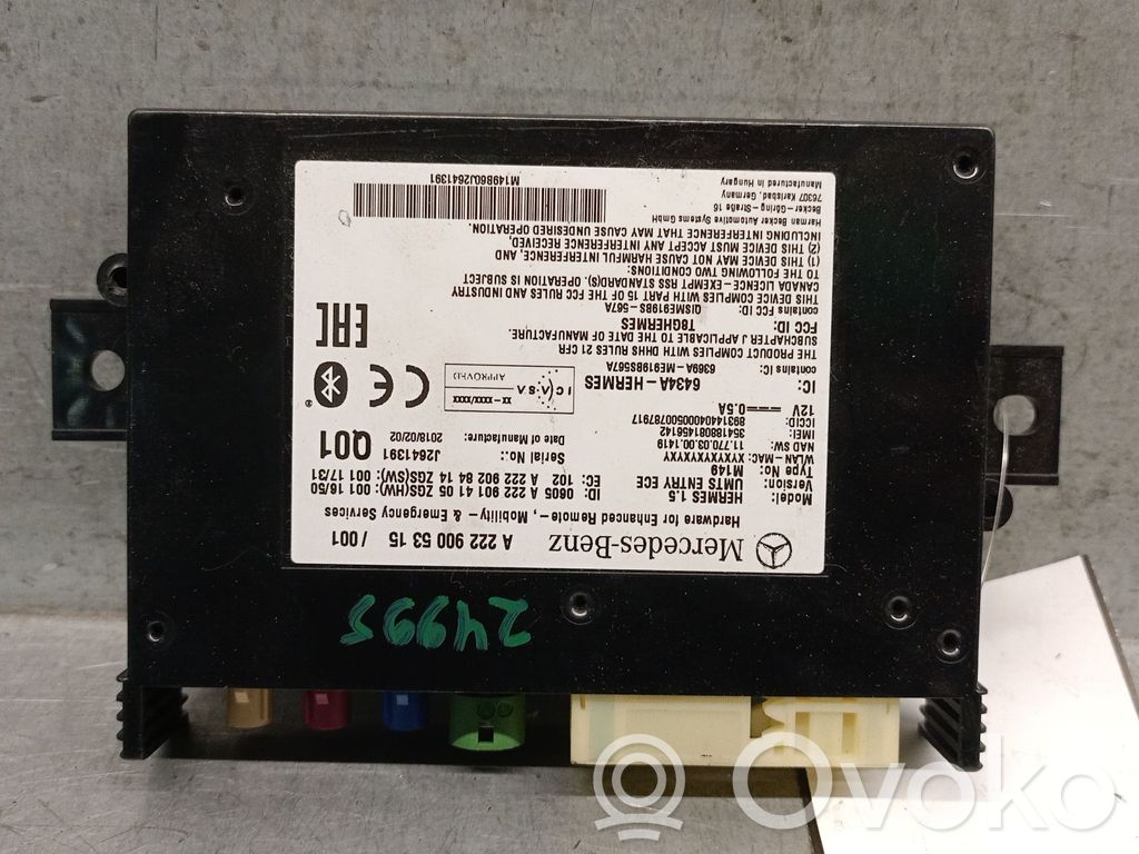 Mercedes-Benz C W205 Other control units/modules 