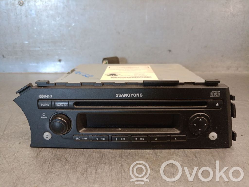 SsangYong Kyron Moduł / Sterownik dziku audio HiFi 