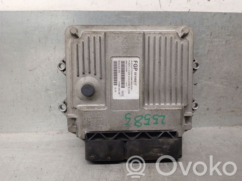 Fiat Punto Evo Calculateur moteur ECU 