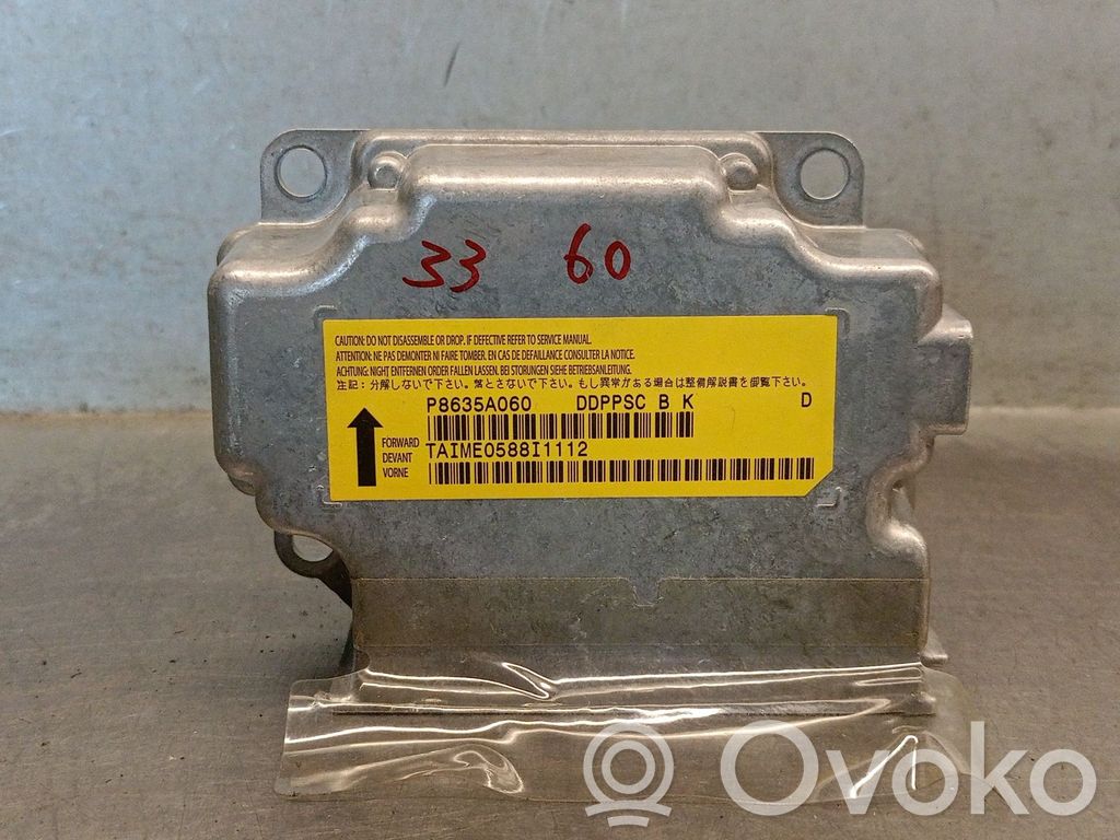 Mitsubishi Lancer X Unidad de control/módulo del Airbag