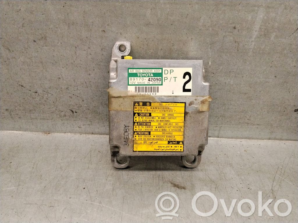 Toyota RAV 4 (XA20) Oro pagalvių valdymo blokas 