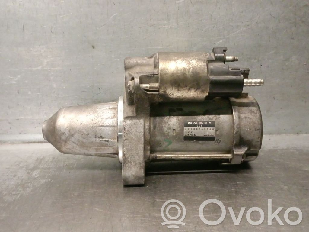 Mercedes-Benz B W246 W242 Motor de arranque 