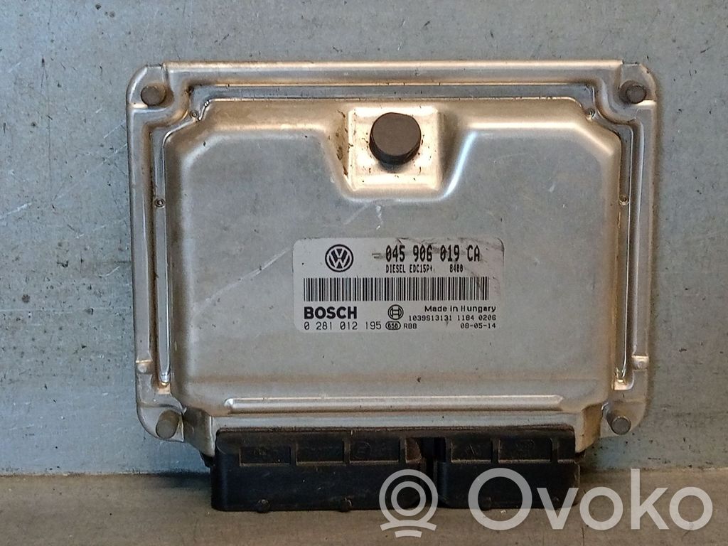 Volkswagen Polo IV 9N3 Unidad de control/módulo del motor 