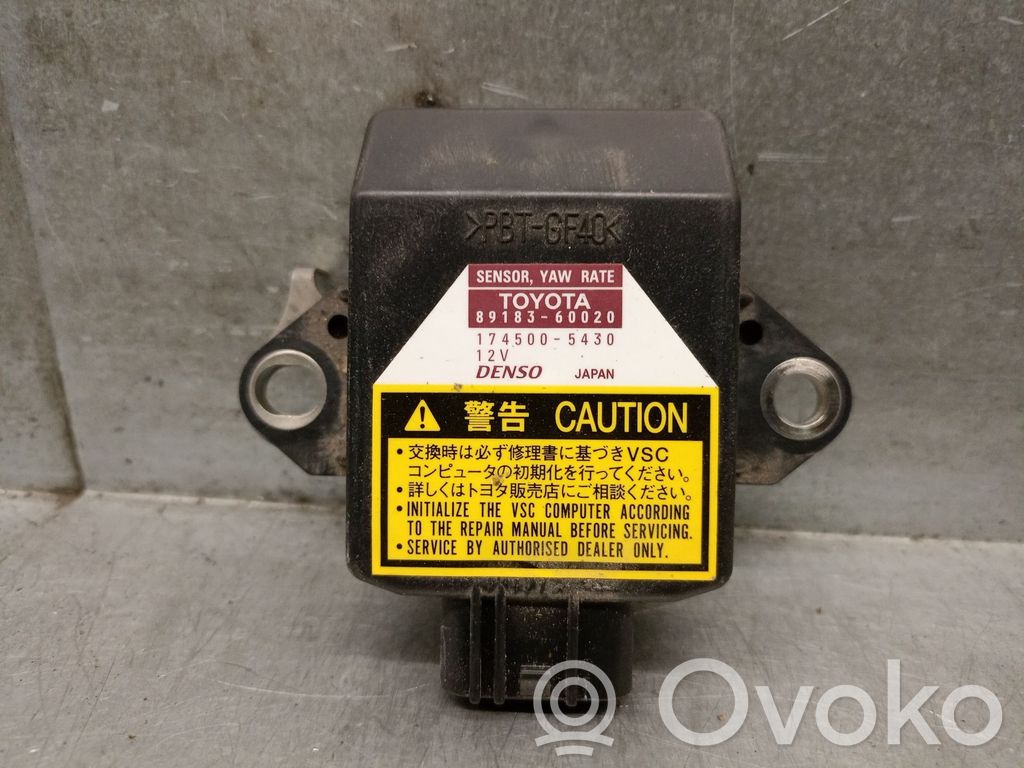 Toyota Land Cruiser (J100) Cita veida sensors 