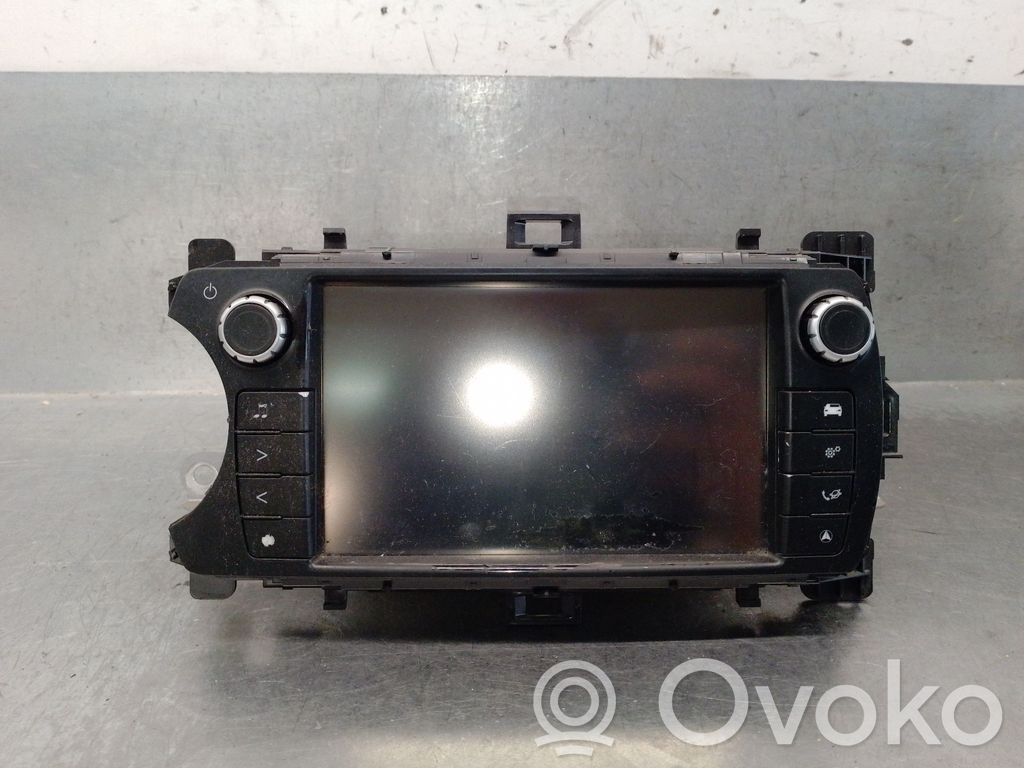 Toyota Yaris Moduł / Sterownik dziku audio HiFi 