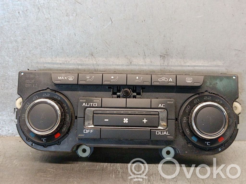 Skoda Superb B6 (3T) Panel klimatyzacji 