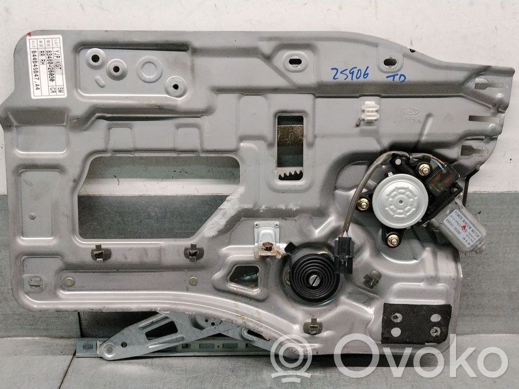 Hyundai Santa Fe Fensterheber elektrisch mit Motor Tür hinten 