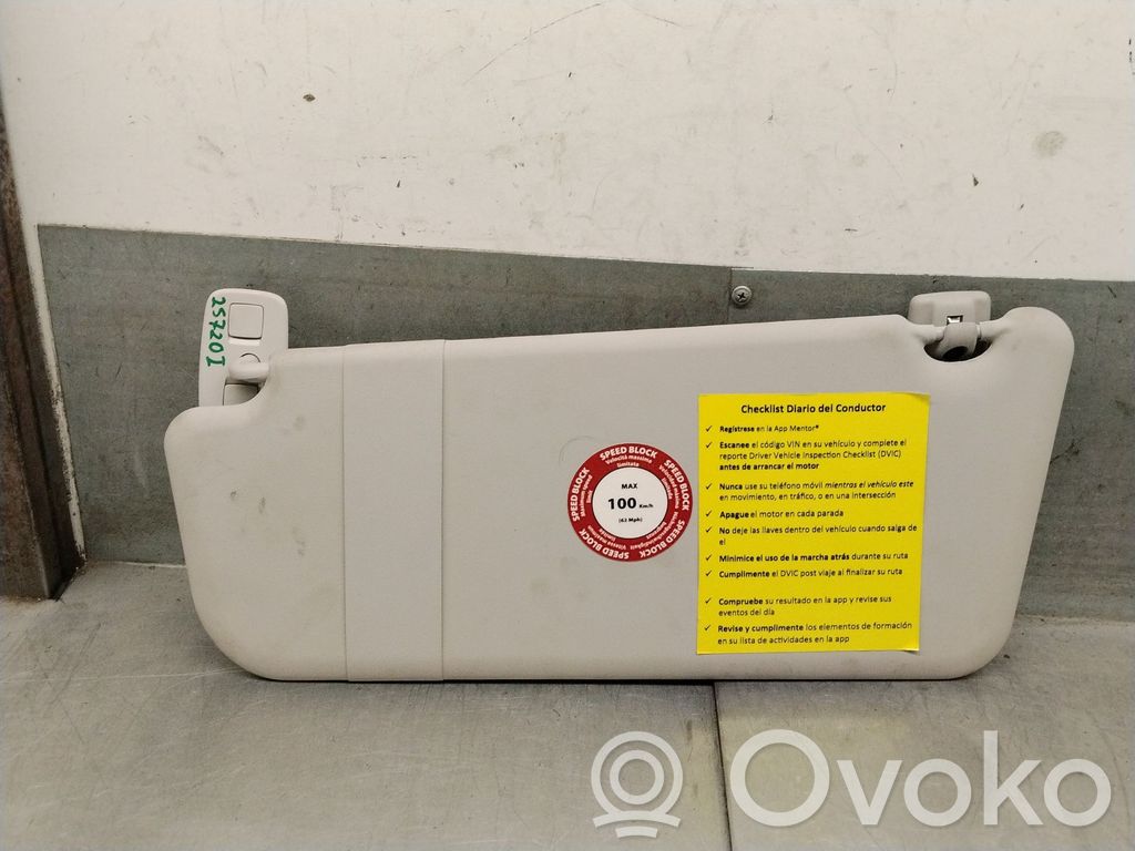 Citroen Jumpy Sun visor 