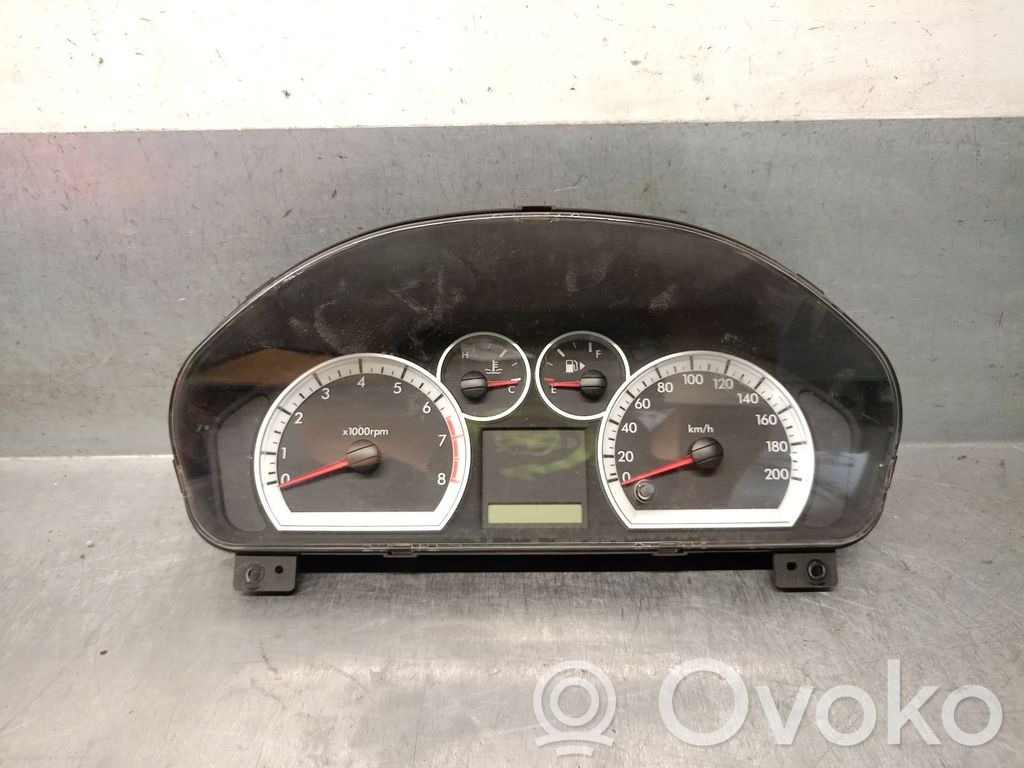 Chevrolet Aveo Compteur de vitesse tableau de bord 