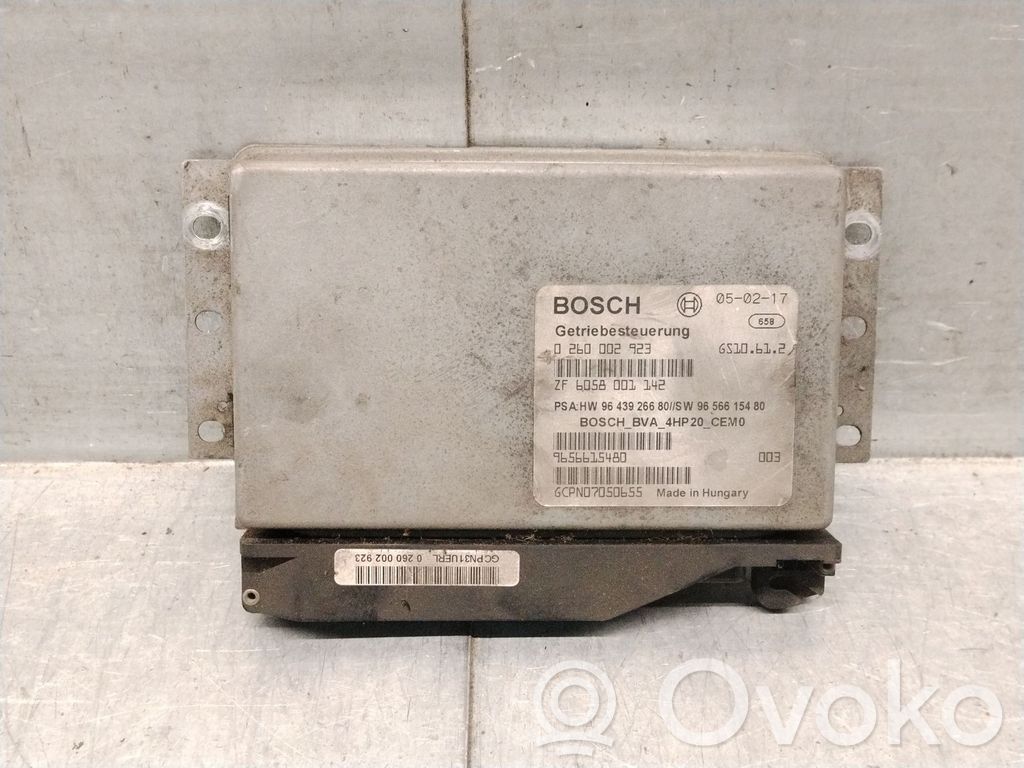 Peugeot 407 Pavarų dėžės valdymo blokas