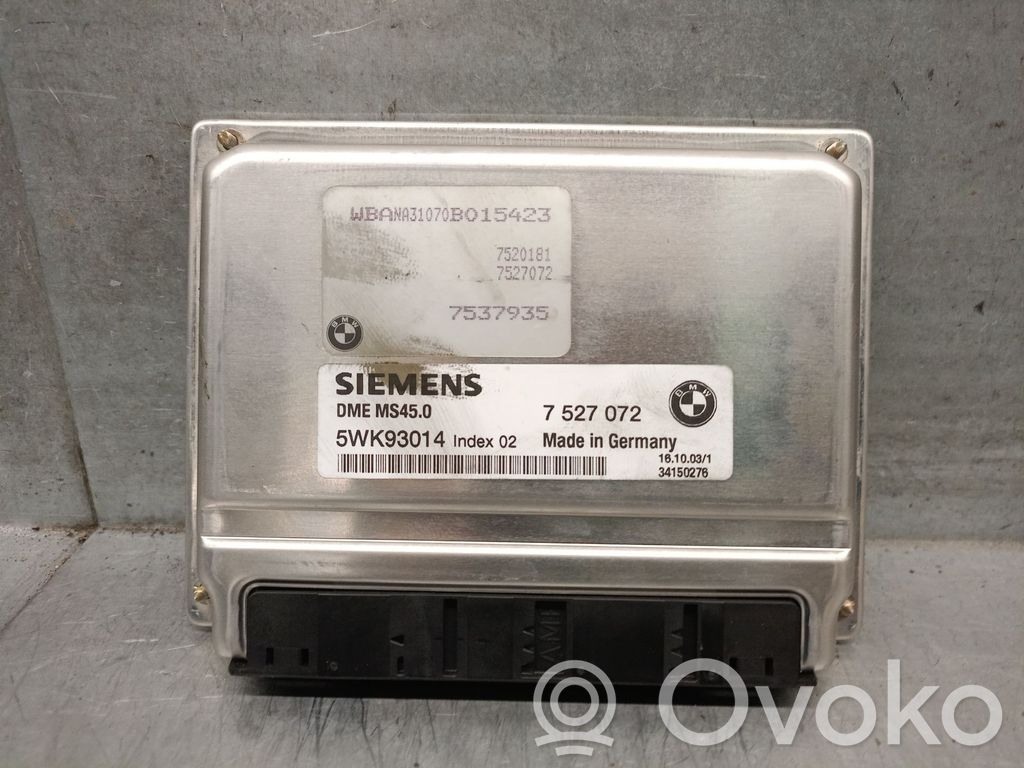 BMW 5 E60 E61 Calculateur moteur ECU 