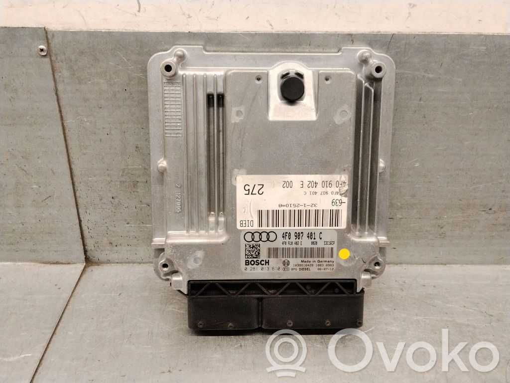 Audi A6 S6 C6 4F Moottorin ohjainlaite/moduuli