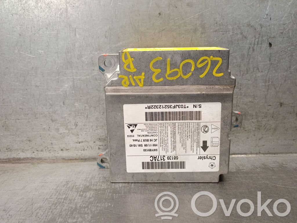 Fiat Freemont Module de contrôle airbag 