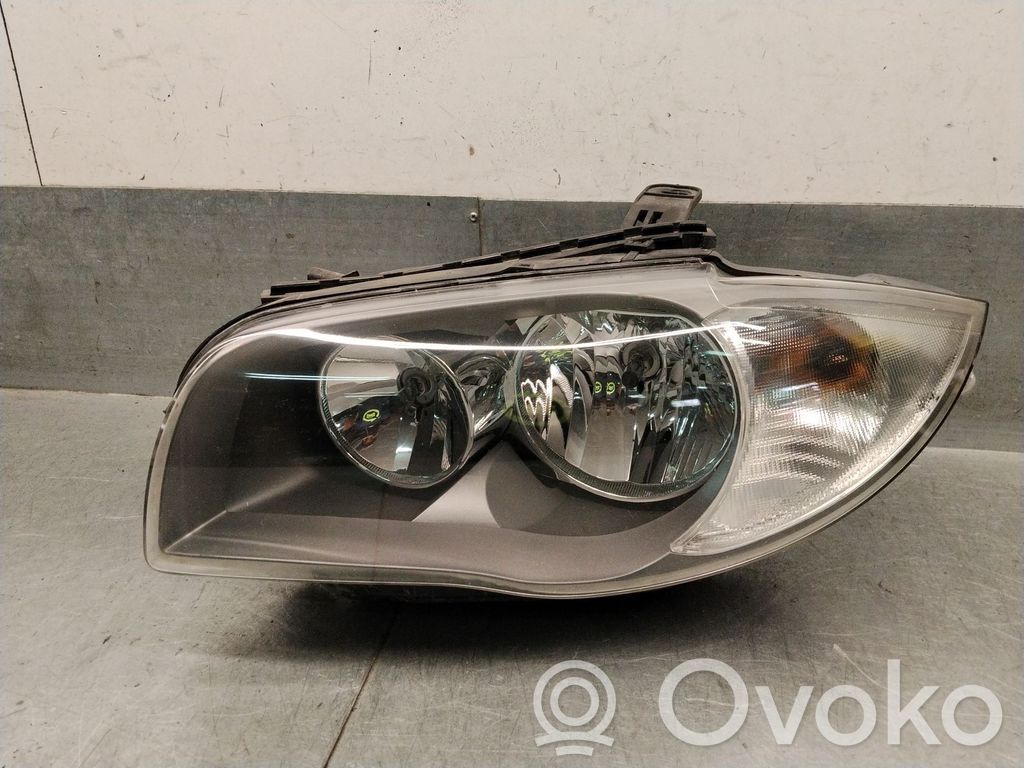 BMW 1 E81 E87 Priekšējais lukturis 
