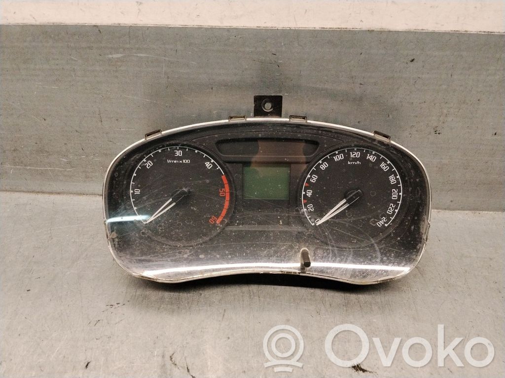 Skoda Roomster (5J) Tachimetro (quadro strumenti)