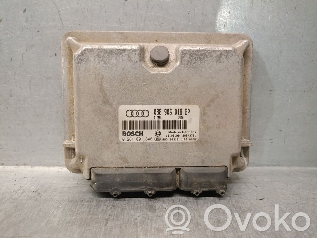 Audi A3 S3 8L Unidad de control/módulo del motor 
