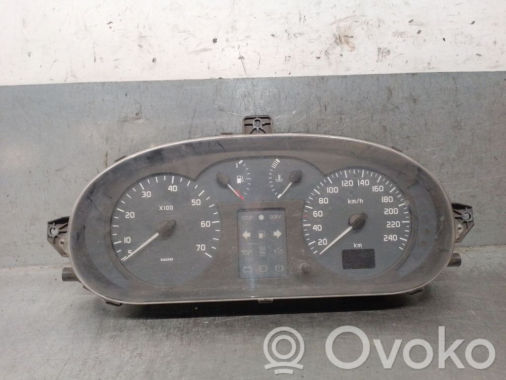 Renault Scenic RX Tachimetro (quadro strumenti) 
