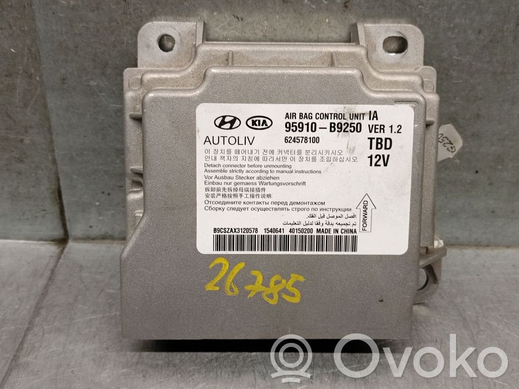 Hyundai i10 Turvatyynyn ohjainlaite/moduuli
