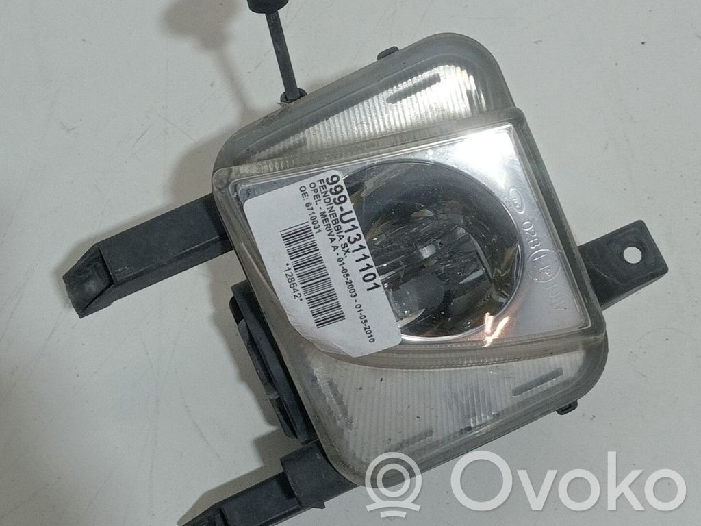 Opel Meriva A Etusumuvalo 