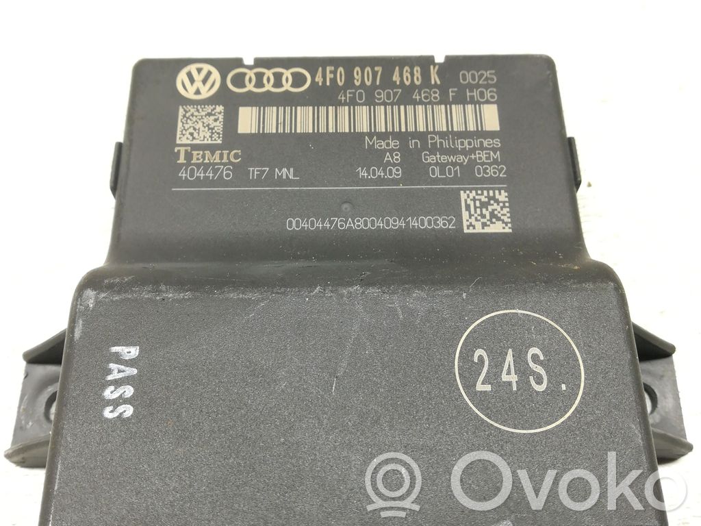 Audi A6 S6 C6 4F Other control units/modules 