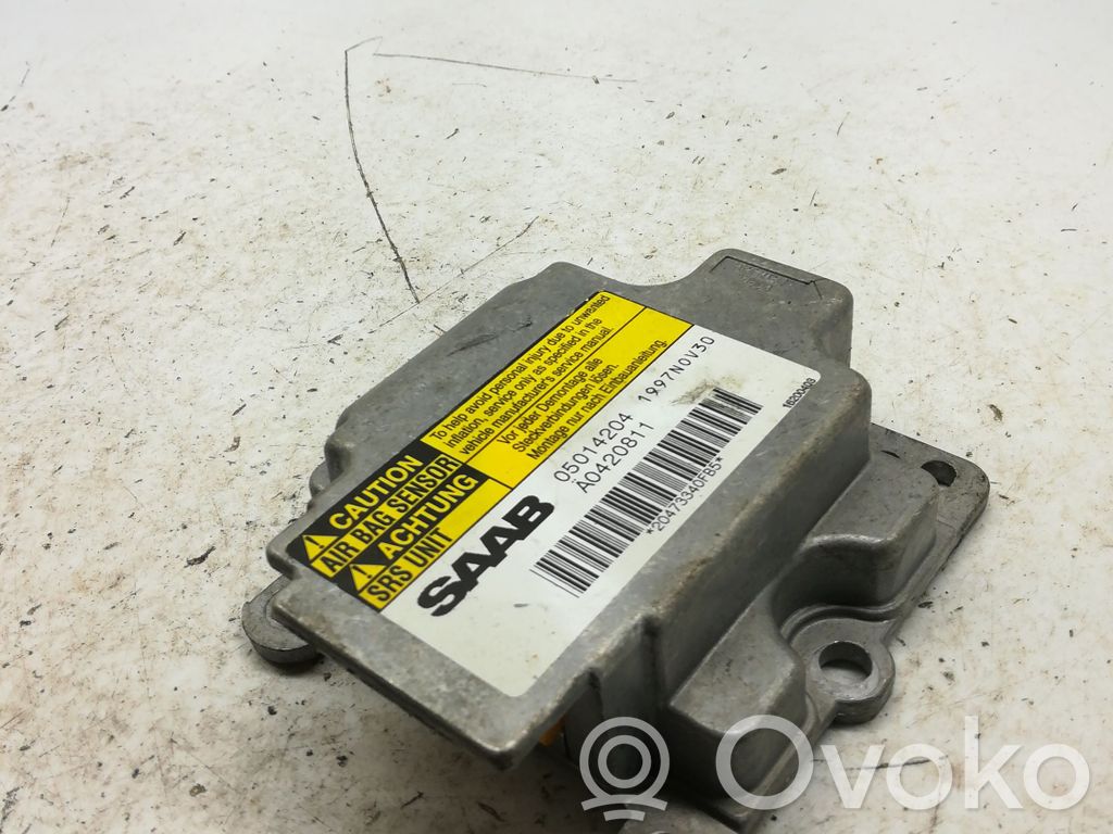 Saab 9-5 Airbag control unit/module 