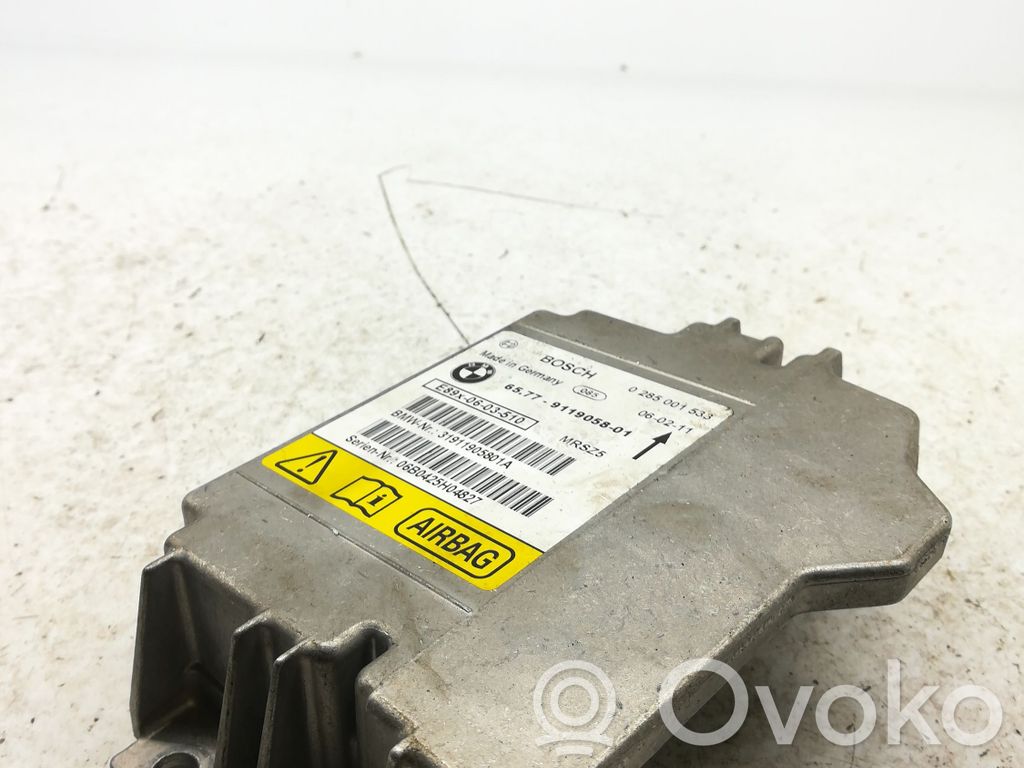 Airbag control unit/module   6577911905801,E89X0603510
