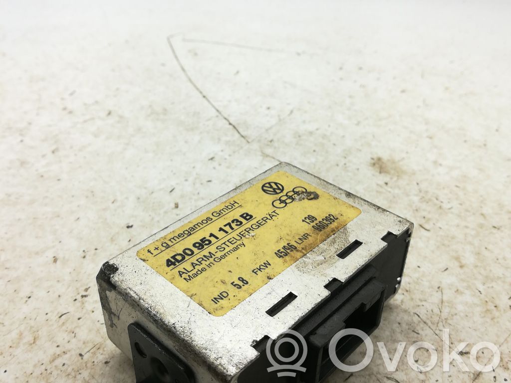 Audi A6 S6 C4 4A Alarm control unit/module 