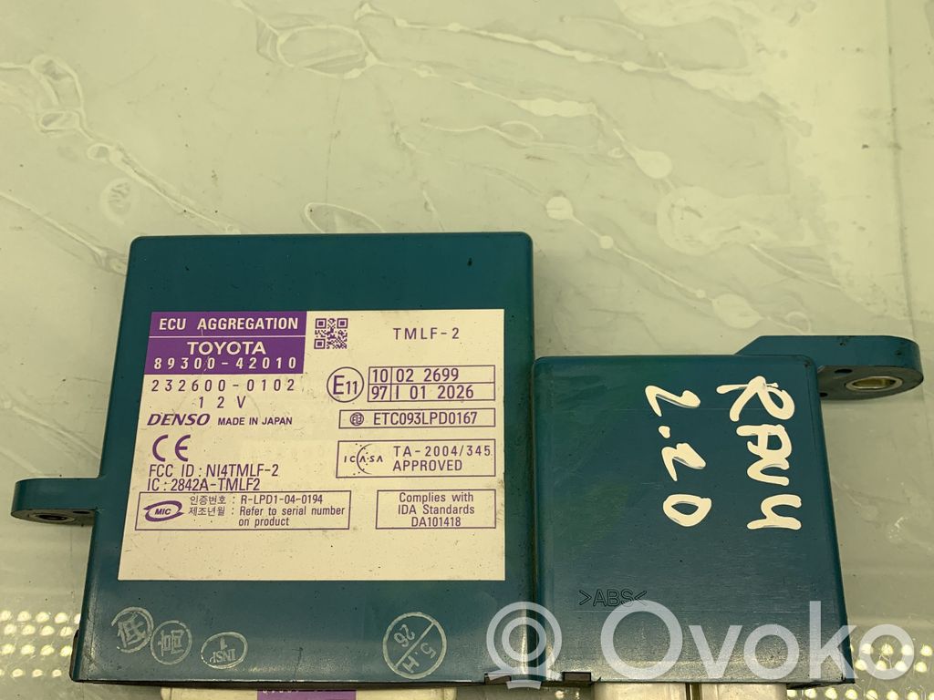 Toyota RAV 4 (XA30) Door control unit/module 