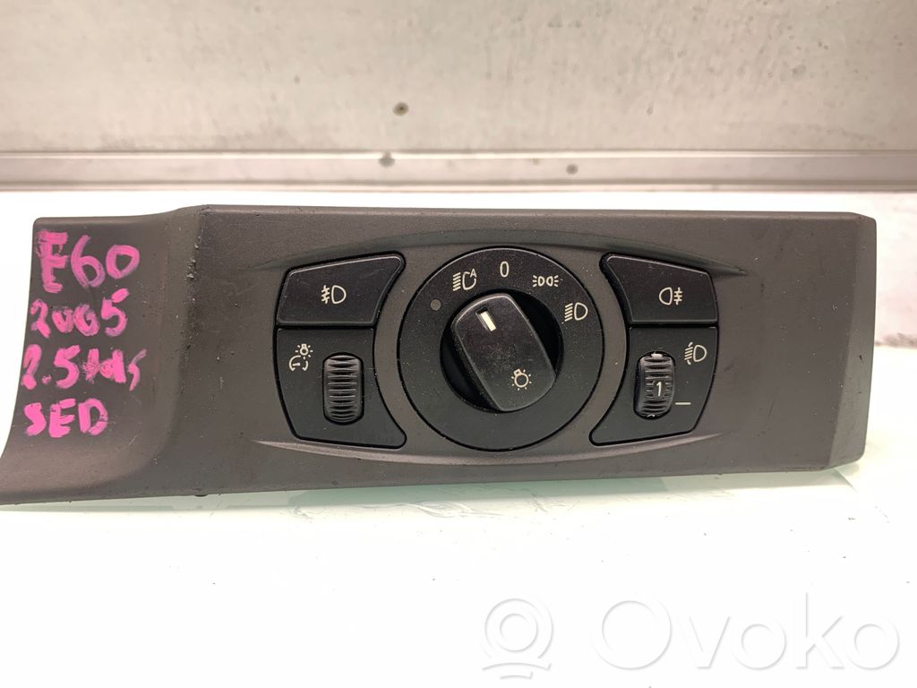 BMW 5 E60 E61 Lukturu slēdzis 