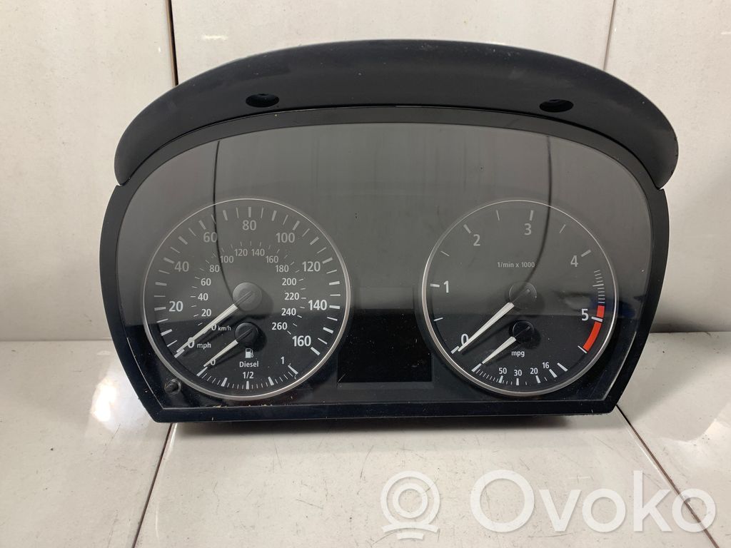BMW 3 E90 E91 Speedometer (instrument cluster) 