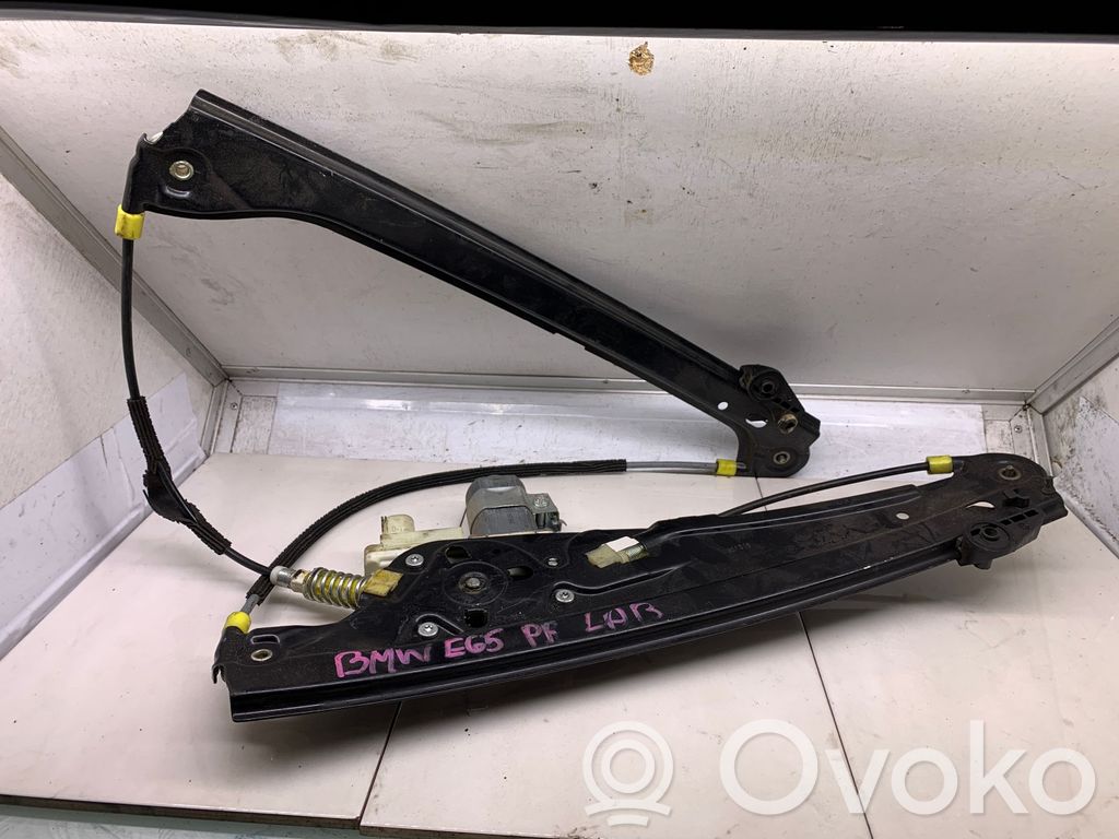 BMW 7 E65 E66 Front door window regulator with motor 