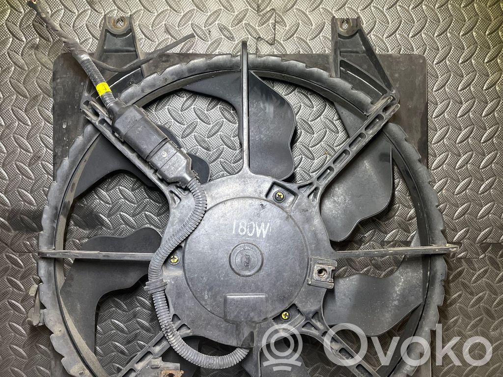Hyundai Santa Fe Elektrinis radiatorių ventiliatorius 