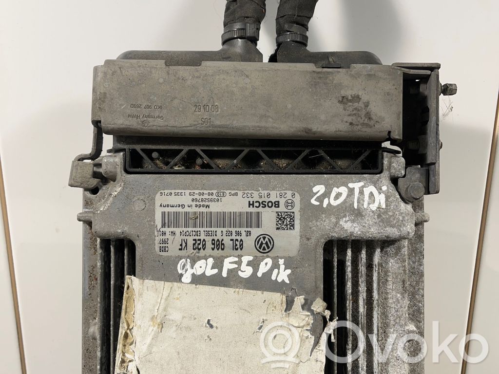 Engine control unit/module   03L906022KF,03L906022G,0281015332