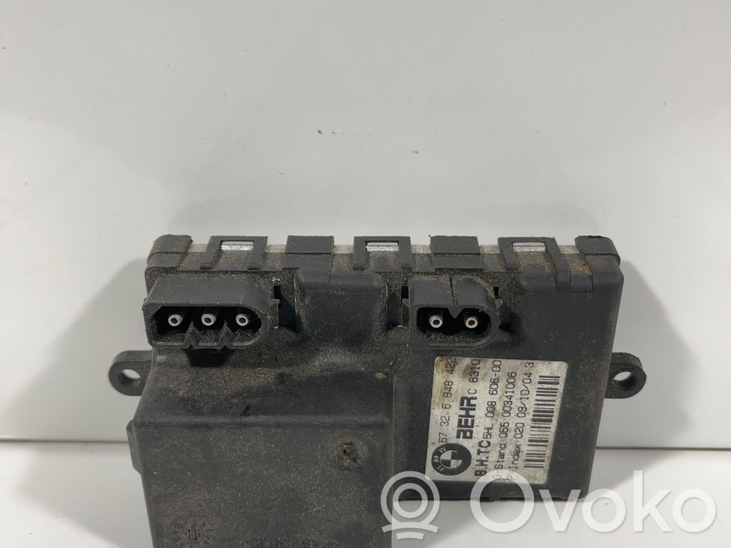 BMW 3 E90 E91 Pečiuko ventiliatoriaus reostatas (reustatas) 