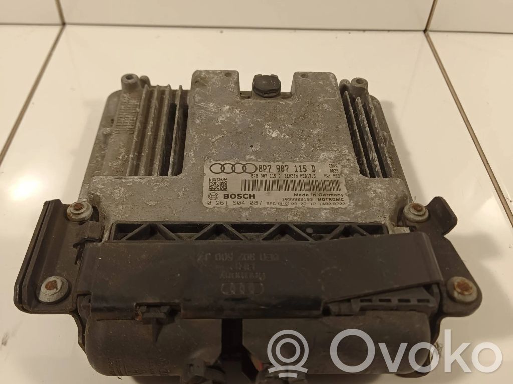 Audi A3 S3 A3 Sportback 8P Variklio valdymo blokas 