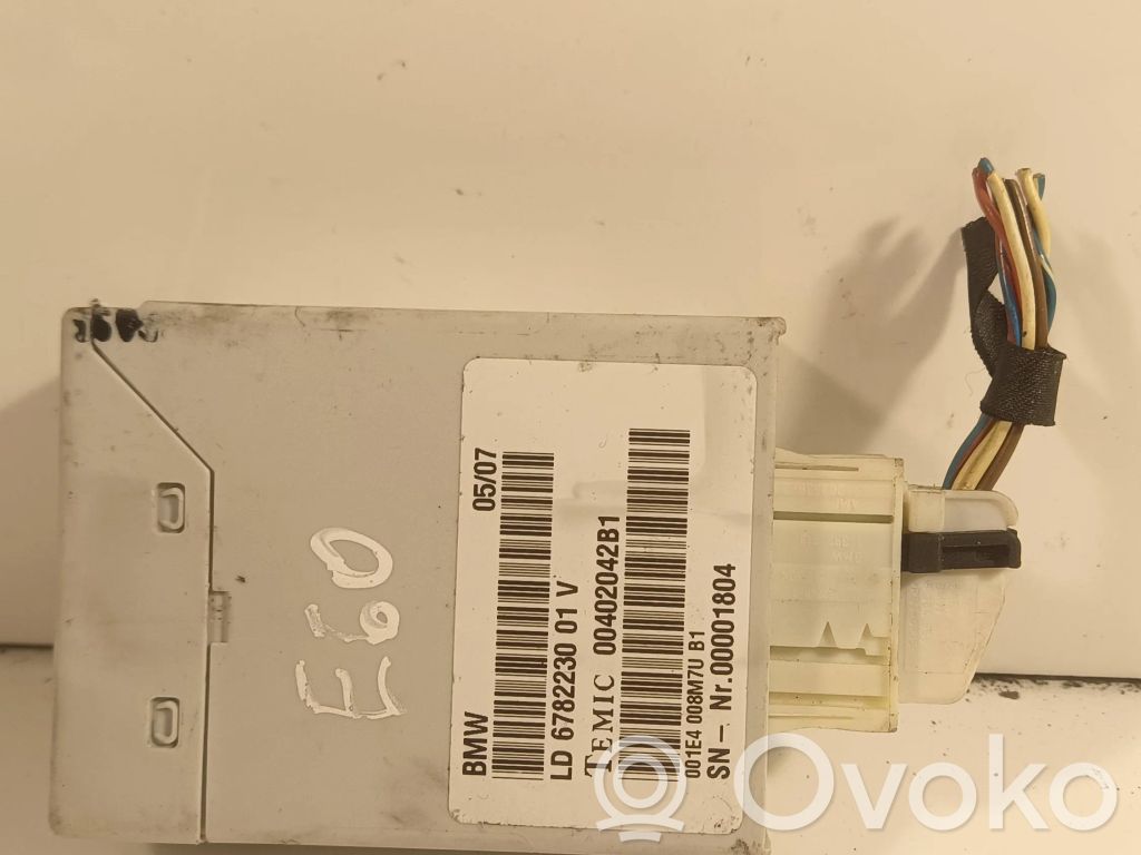 Other control units/modules   00402042B1,6782230,00001804